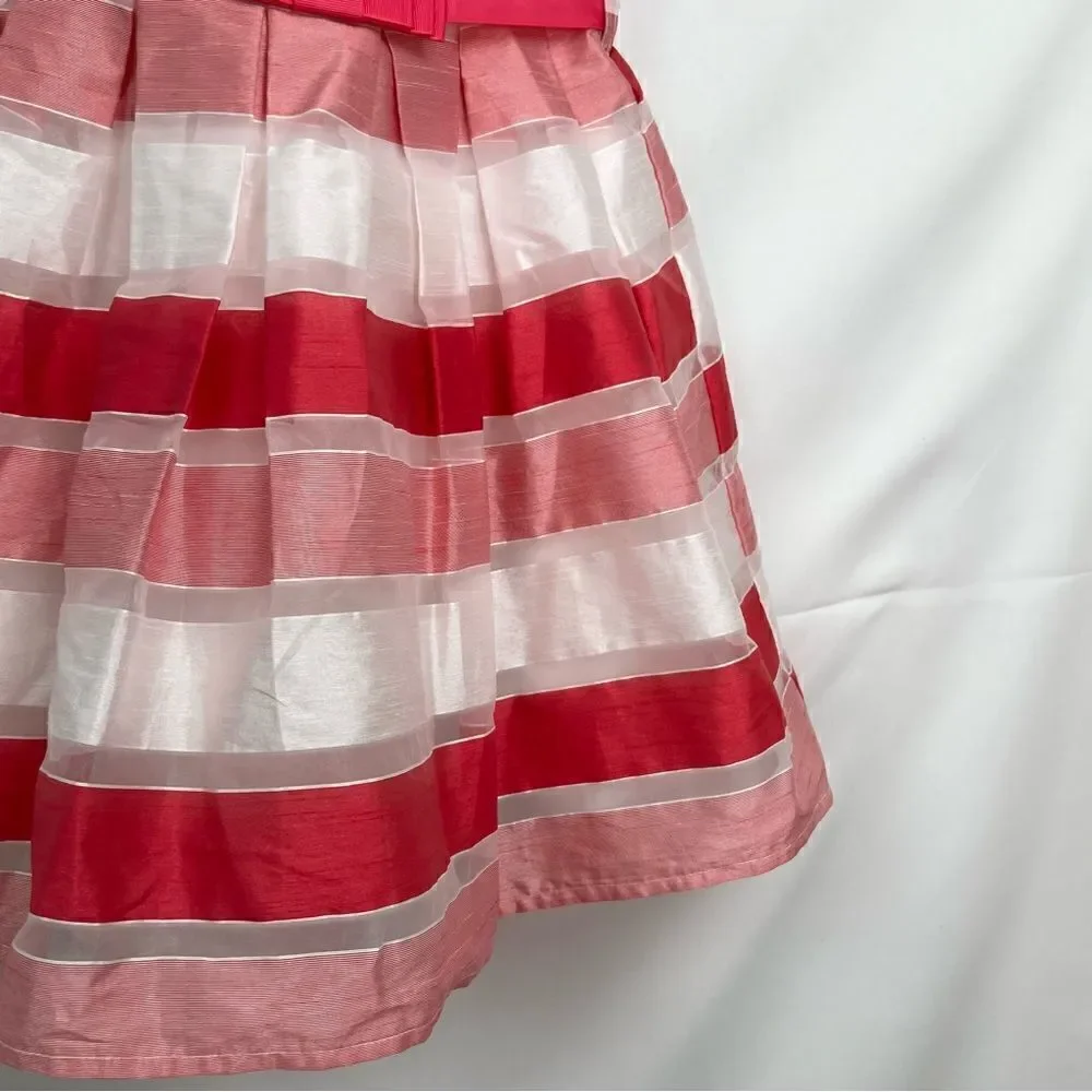 Btween pink and white party dress